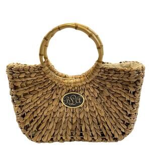 Wimberly Inc. Basket Bags-One Of "The Pink Monogram Company"  NWTS